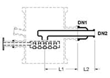 INLET FEED PIPES FOR FEED SECTIONS