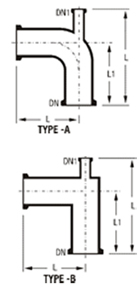 90° BENDS REDUCERS