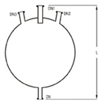 RECEIVERS SPHERICAL VESSELS